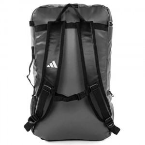 125P  ADIDAS PU SPORTS BACKPACK  (GREY/BLACK)